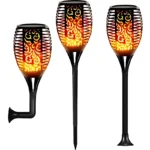 Commercial grade decorative torch flame lights for luxury resort landscaping.