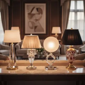 Crystal Table Lamps