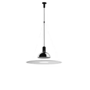 Modern iron industrial cage pendant light in black for hotel decor.