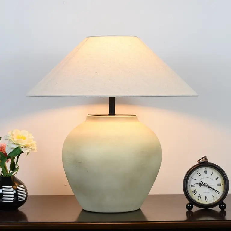 Illuminating Excellence: Why the Handcrafted Ceramic Vase Table Lamp is the Definitive Choice for High-End Hospitality and Residential Projects