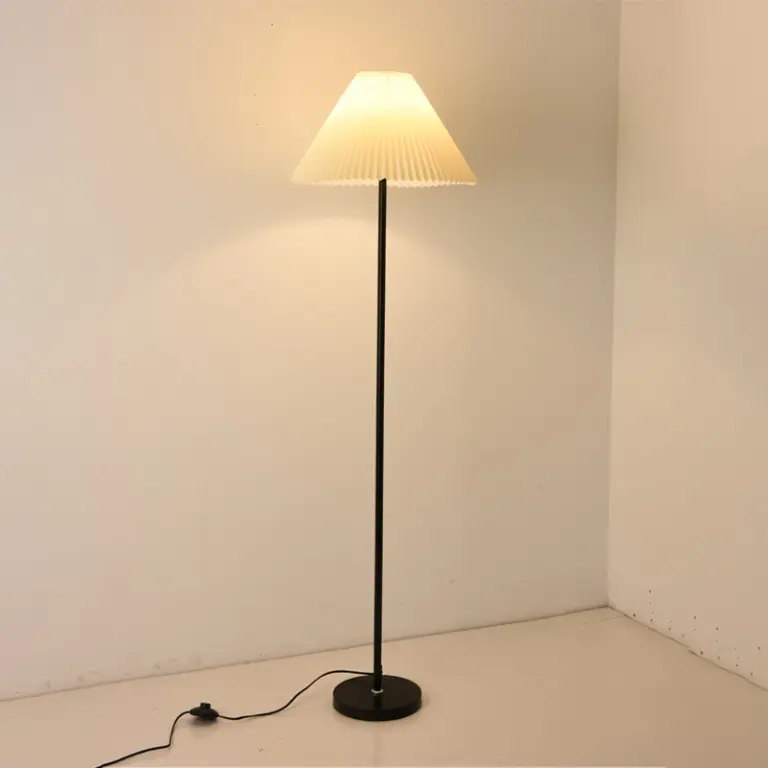The Art of Ambiance: Why the Modern Pleated Fabric Floor Lamp is a Staple for High-End Projects
