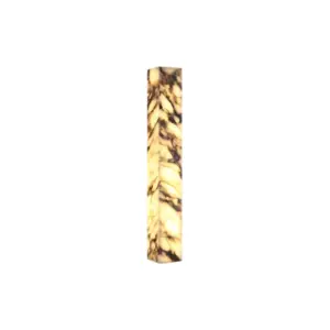Customizable luxury linear wall sconce made of solid natural marble with 3-color adjustable LED light for hotel lobby decor.