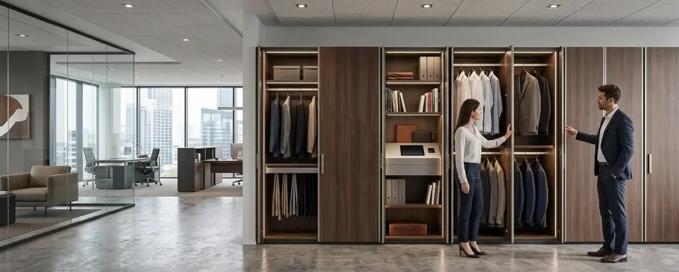 Architectural Modular Commercial Storage Wardrobe